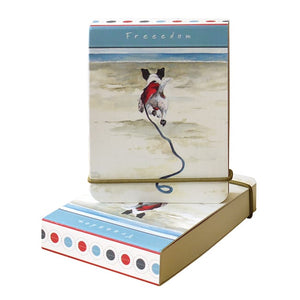 Dog Krazy Gifts - Freedom Flip notebook - part of the Little Dog Range available from DogKrazyGifts.co.uk
