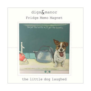 Dog Krazy Gifts - Kettle On Fridge Magnet - part of the Little Dog Range available from DogKrazyGifts.co.uk