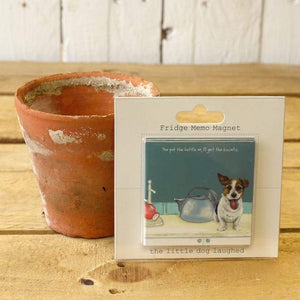 Dog Krazy Gifts - Kettle On Fridge Magnet - part of the Little Dog Range available from DogKrazyGifts.co.uk