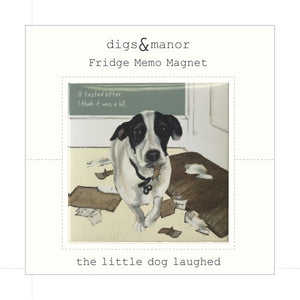 Dog Krazy Gifts - Bills Fridge Magnet - part of the Little Dog Range available from DogKrazyGifts.co.uk
