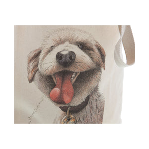 Dog Lover Cards, Gifts and merchandise available at Dog Krazy Gifts - Buy On Get One Flea Tote Bag - Part of the Simon Drew dog collection available from Dog Krazy Gifts