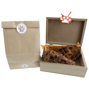 Dog Krazy Gifts - Xmas Eve Dog Treat Box With Natural Treats part of our Christmas range available at www.DogKrazyGifts.co.uk